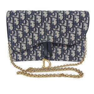 Christian Dior Shoulder Bag Chain WalletTrotterMotif